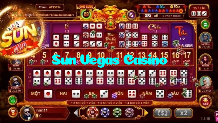 available types of Sun Vegas Casino bet including pre-match live express and system bets